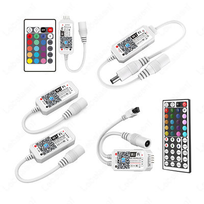 스마트 홈을 위한 작은 주도하는 스마트 제어기  와이파이 단색 Rgb 르그브더블유  리모콘 앱 목소리 음악