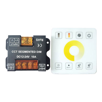 RF 가득 차있는 터치 패널을 가진 철 상자 LED 관제사 제광기 10A 1 채널