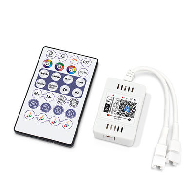 DC 5V 지적 마술 색 led 제어부 와이파이 APP는 2.4G RF 무선 전신으로 통제합니다