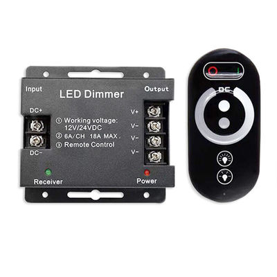 RF 무선 전신은 3528 단색 LED 스트립을 위한 제어기 조광기 DC12V 터치 원격을 이끌었습니다