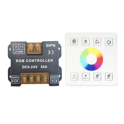 단색은 디밍 제어기, 30A 고전력 RGB 제어판을 이끌었습니다