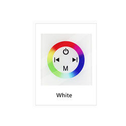 가득 찬 터치 유리 패널과 86 유형 led 스트립 디머 콘트롤러