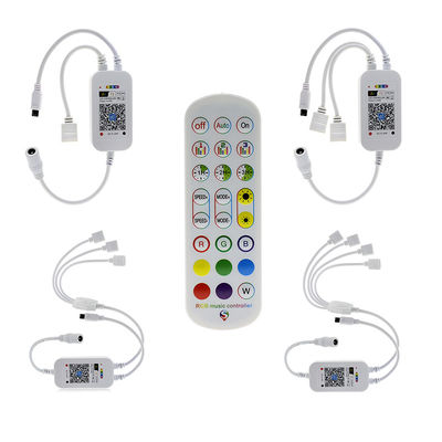 24개 키는 스트립 스마트 제어기에게 RGB 스트립 라이트에 대한 IR 멀리 있는 와이파이 제어를 보내게 했습니다