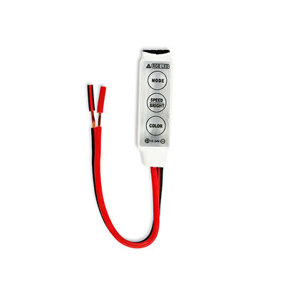 DC 24V는 작은 컨트롤러에게 5050 Rgb 색 스트립 라이트를 위한 3 키 3 단추 설명서를 보내게 했습니다