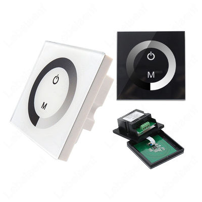 벽은 단색 스트립 라이트를 위한 12V 24V led 라이트닝 조광 스위치를 탑재했습니다