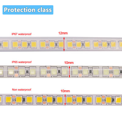 주문 제작된 DC12V 5054 단색 LED 스트립 라이트 탄력적 600leds/M