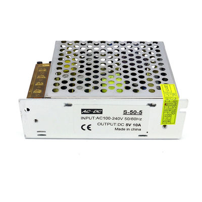 스위칭 파워는 Dc 5V 10A 50W 전압 스위치 전원 공급기에 광 변압기 AC에게 240V를 공급합니다