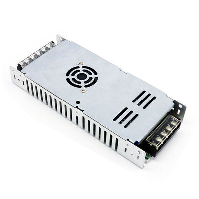 초박형 전압 규제된 스위칭 파워는 DC 5V 300W 60A 알루미늄 케이스 짜맞춘 팬 드라이브 변환에 220V AC을 공급합니다