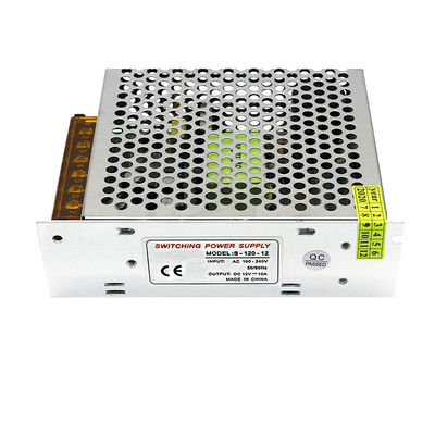 알루미늄 케이스 규제된 스위치 전원은 100V를 공급합니다 - DC 12V 10A 120W에 대한 240V AC