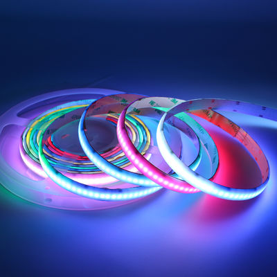 리모콘으로 부드러운 24V 720leds / 미터 주도하는 COB 스트립 라이트 꿈 색