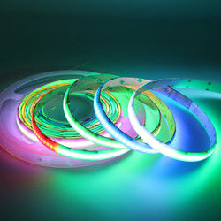 리모콘으로 부드러운 24V 720leds / 미터 주도하는 COB 스트립 라이트 꿈 색