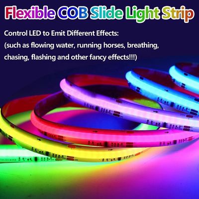 풀 컬러 RGBW LED COB 스트립 라이트 24V 720LEDs / M 장식용