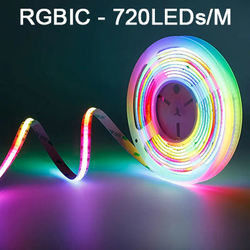 풀 컬러 RGBW LED COB 스트립 라이트 24V 720LEDs / M 장식용