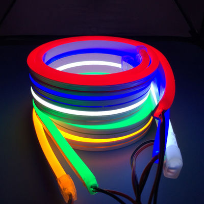 방수 IP67 LED 네온 스트립 라이트, RGB LED 네온 플렉스 로프 DC12V AC110V AC220V