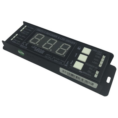 RGB 3 채널 주도하는 DMX 디코더, DMX512는 주도하는 스트립 라이트를 위해 제어기에게 12V를 보내게 했습니다