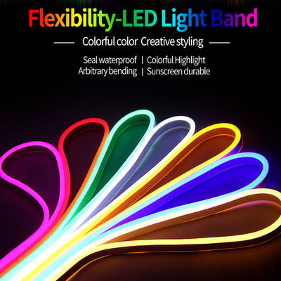 Dc 12v 600leds 6*12mm PVC 네온사인은 스트립 라이트 방수 탄력적 LED 라이트 스트립을 이끌었습니다
