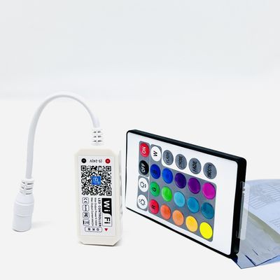 Rf 24 키 와이파이 3 채널 RGB LED 컨트롤러 1600만 컬러