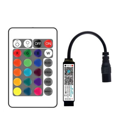 RGB 블루투스 LED 스트립 스마트 컨트롤러 24 키 리모컨