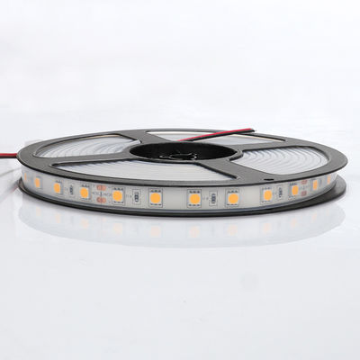 IP67 방수 단일 색상 LED 스트립 14 4W / M 온도 범위 20-50C