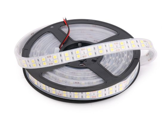 12V DC IP67 단일 컬러 LED 스트립 5050 더블 라이 120LED