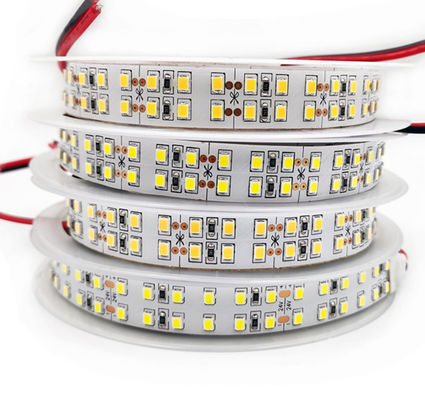 에너지 효율성 CRI80 LED 스트립 단일 색상 디밍 가능한 저전압 2835 5050