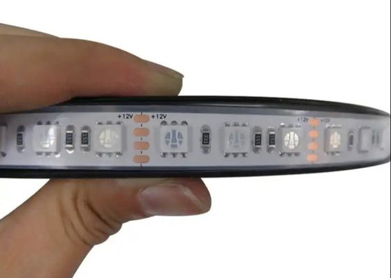 외부 방수 12V LED RGB 스트립 라이트 Smd5050 색상 변경