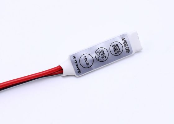 미니 스트리밍 LED 모노크롬 컨트롤러 RF 무선 리모컨 12V 백빛 달리는 말