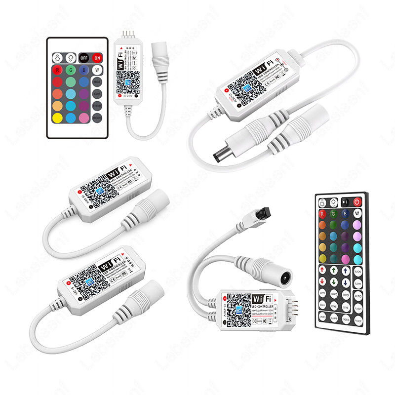 스마트 홈을 위한 작은 주도하는 스마트 제어기  와이파이 단색 Rgb 르그브더블유  리모콘 앱 목소리 음악