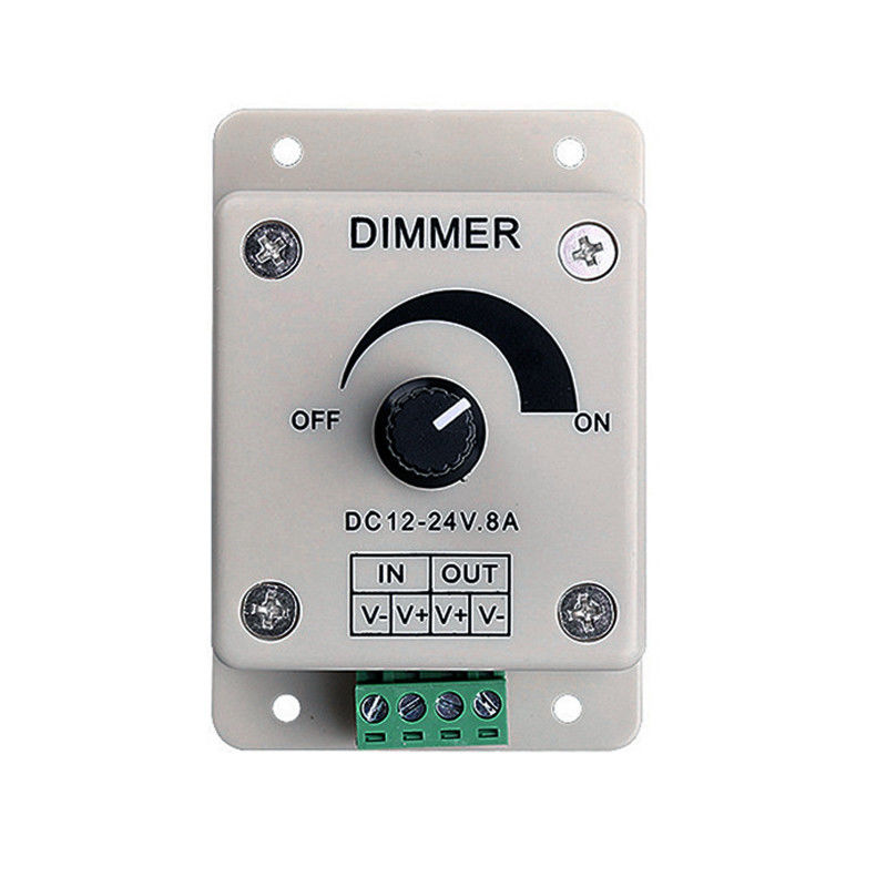DC 12V 8A led 제어부 조광 스위치 조정할 수 있는 밝기 단색