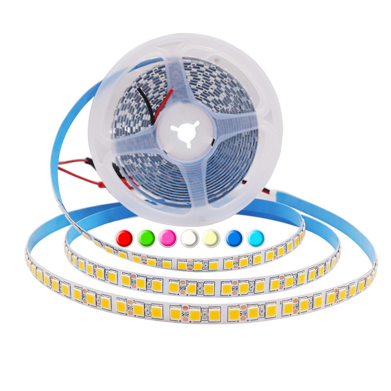 주문 제작된 DC12V 5054 단색 LED 스트립 라이트 탄력적 600leds/M