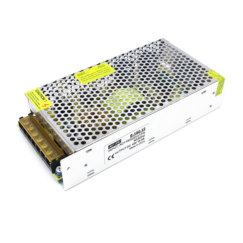 12.5A 스위치 전원이 DC에 대한 110V 220V AC에게 12V 12V 150W를 공급한다는 알루미늄 케이스
