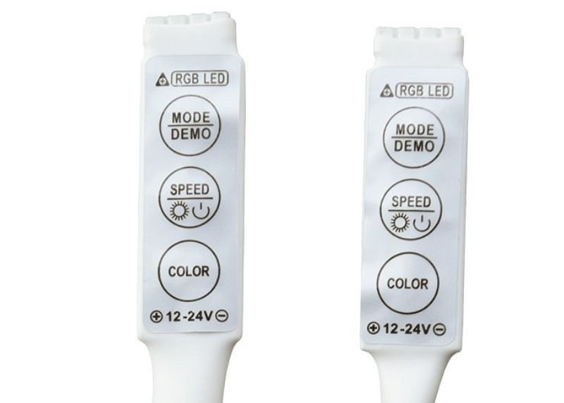 DC 5-24V LED 미니 컨트롤러 3 채널 RGB LED 스트립 라이트