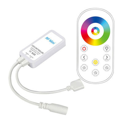 DC 24V는 RGB 제어기에게 주도하는 5050 스트립을 위한 작은 RF 무선 전신 터치 원격을 보내게 했습니다