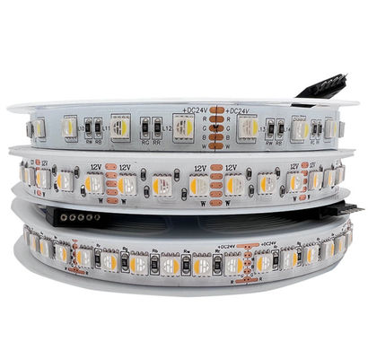 OEM 5050 RGB는 스트립 12V RGBW RGBWW에게 1 하얀 채색 교체에서 4를 보내게 했습니다