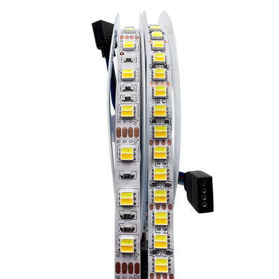 12v 60led 5025 조정가능한 색온도 LED 지구 온난한 백색 2700k - 6500k