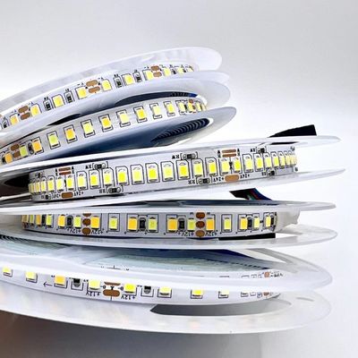 스드 2835 조절 가능한 색온도 LED 스트립 120leds/M 8 밀리미터 PCB 폭